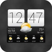 Sense V2 Flip Clock & Weather