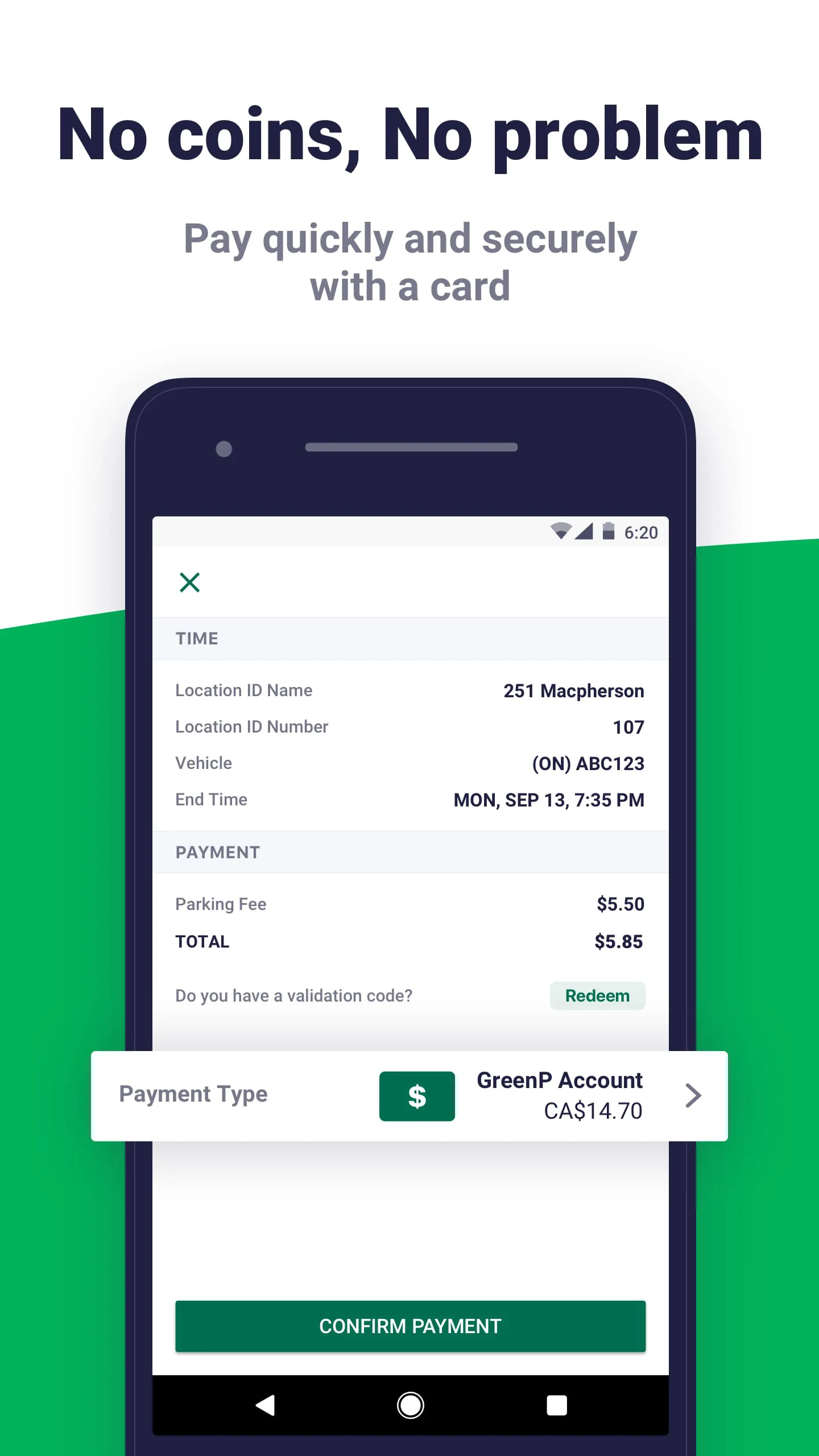 Green P