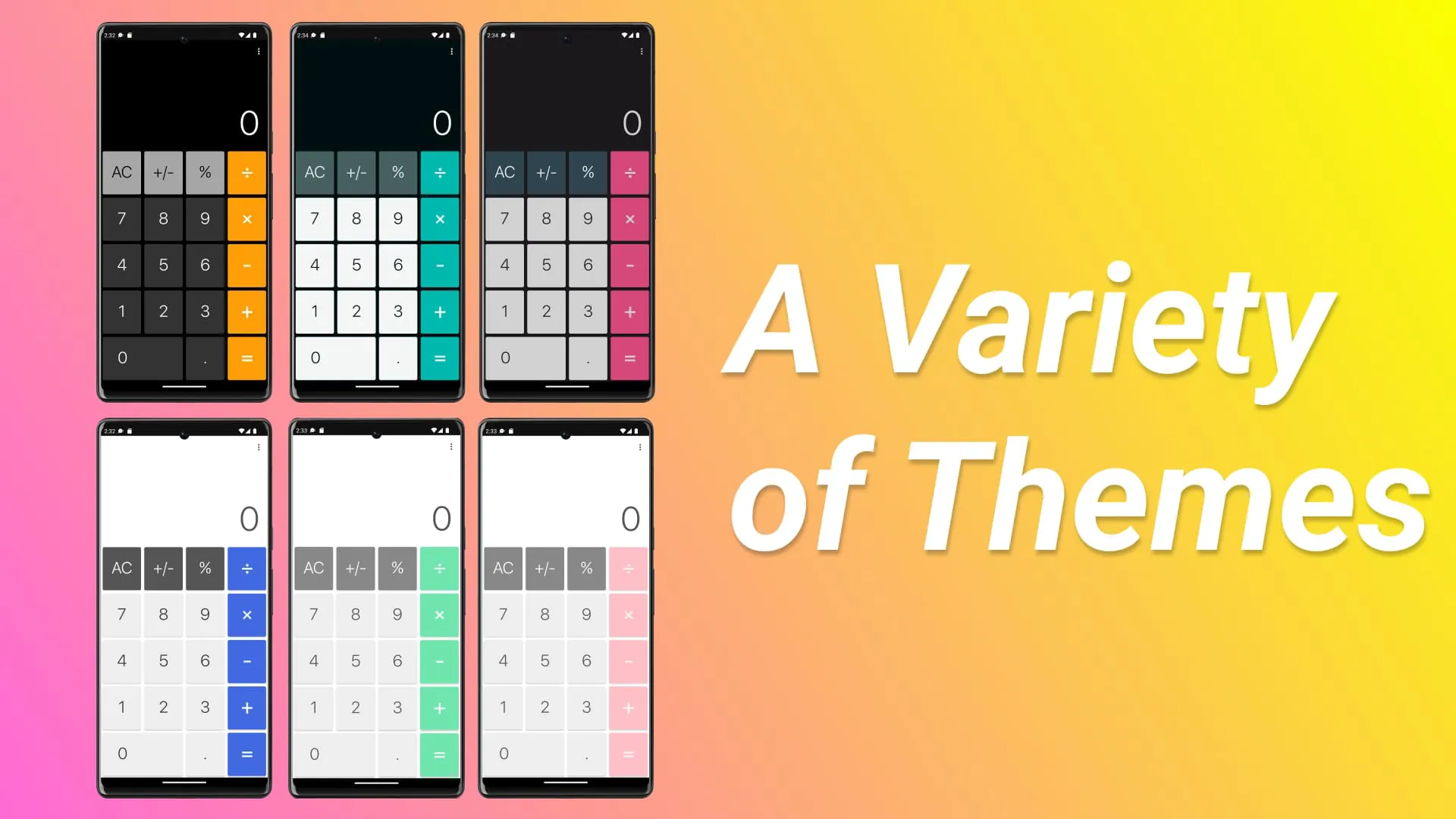 Simple Calculator Easy & Cute