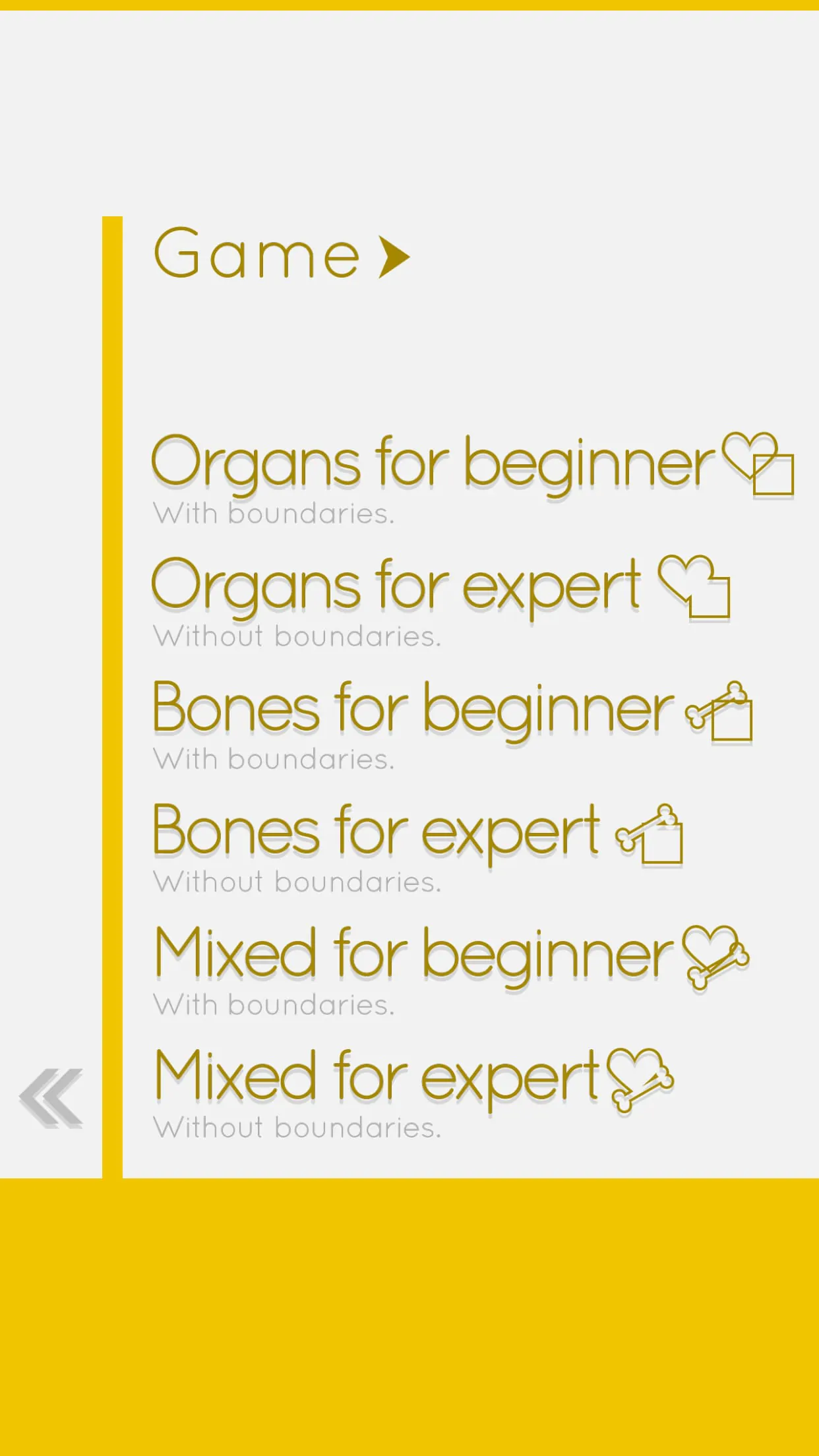 E. Learning Anatomy puzzle