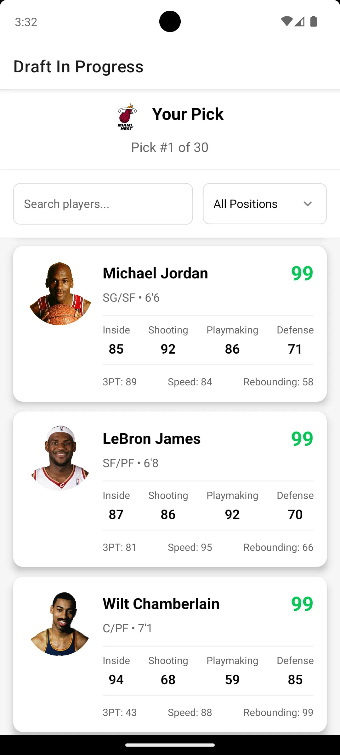 NBA Draft Simulator