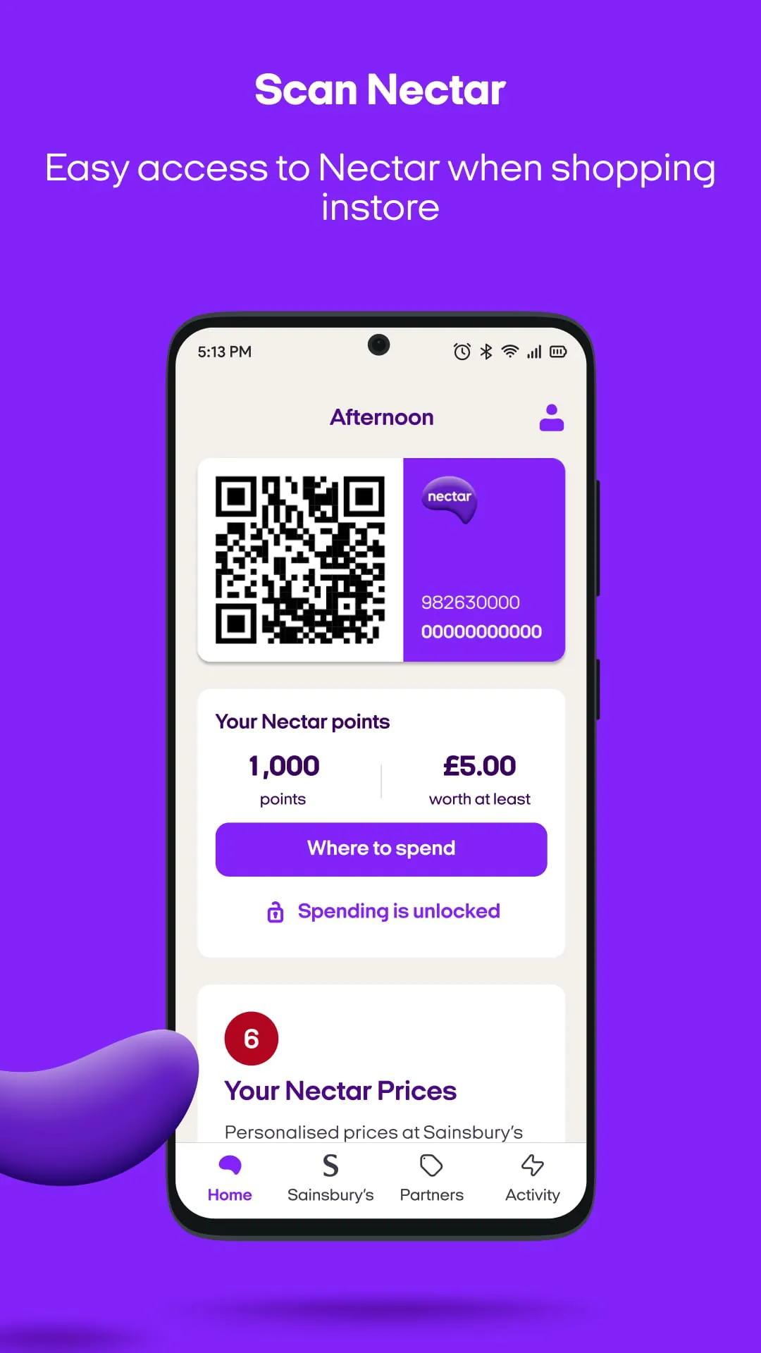 Nectar – Collect&Spend points