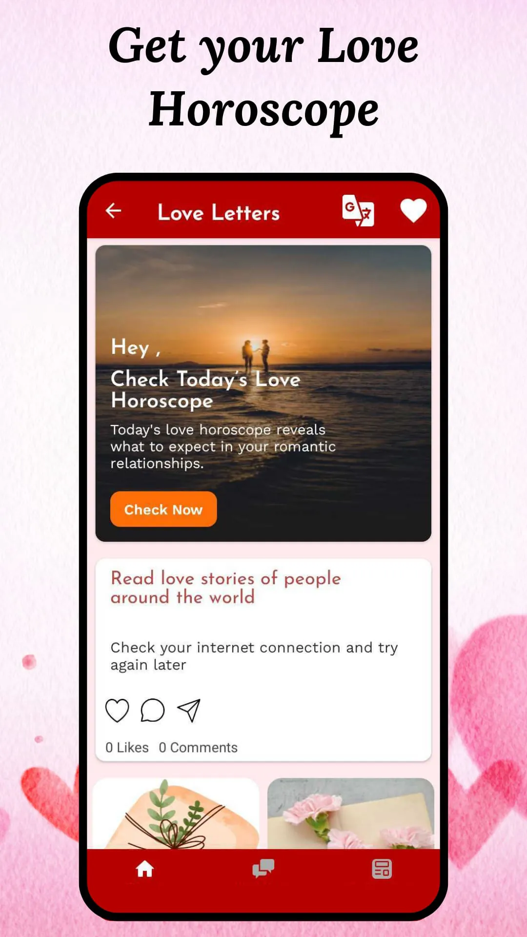 Love Letters & Love Messages