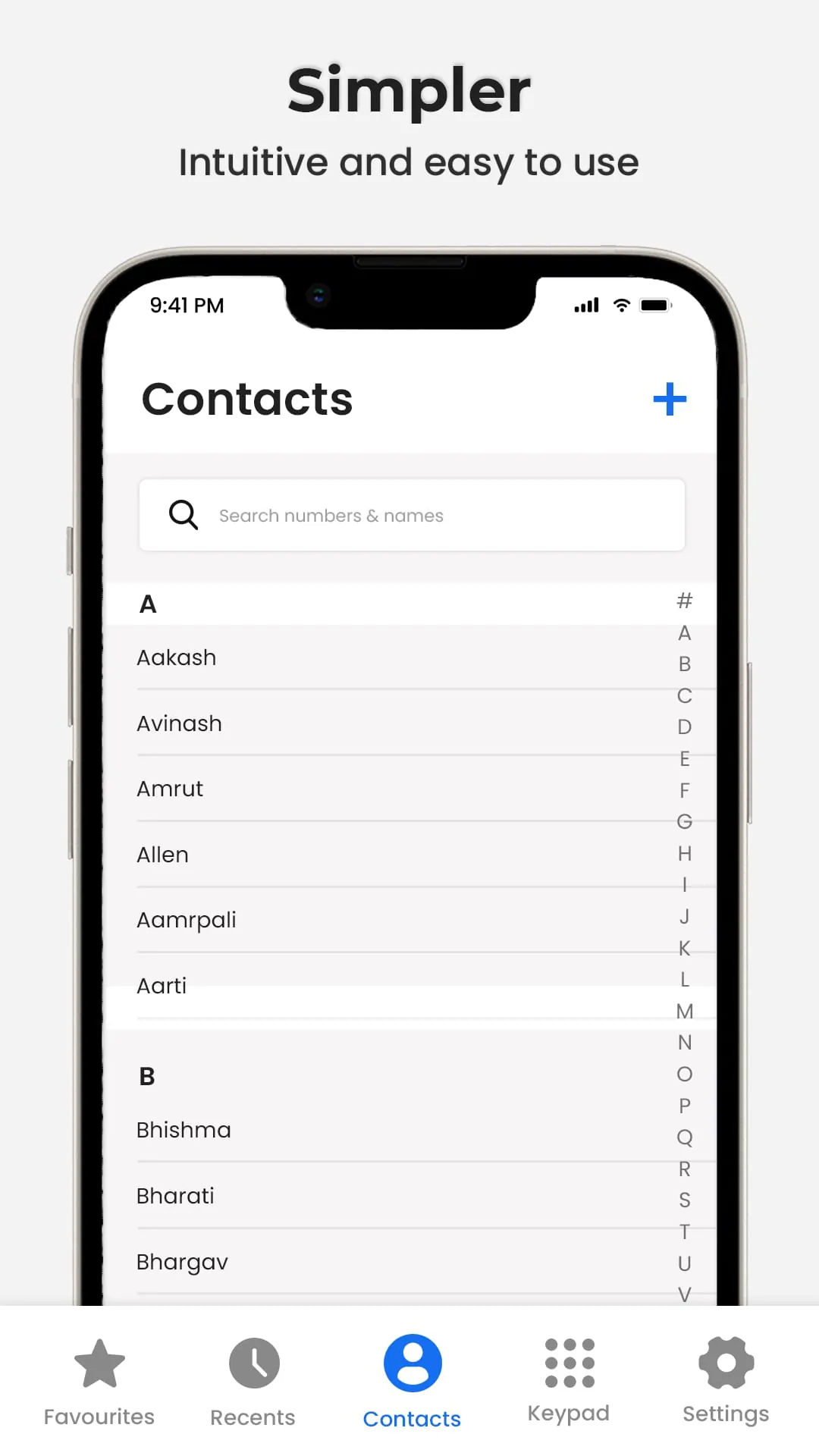 Contacts
