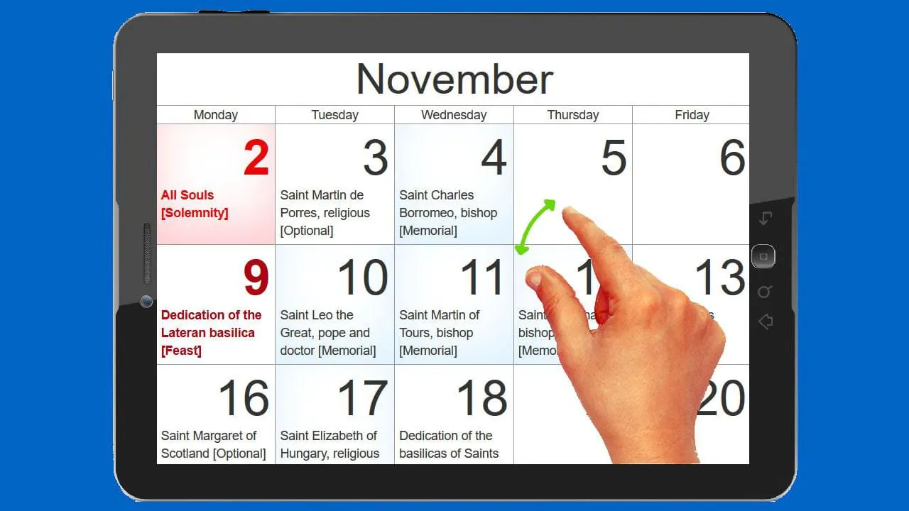 Church Calendar 2025