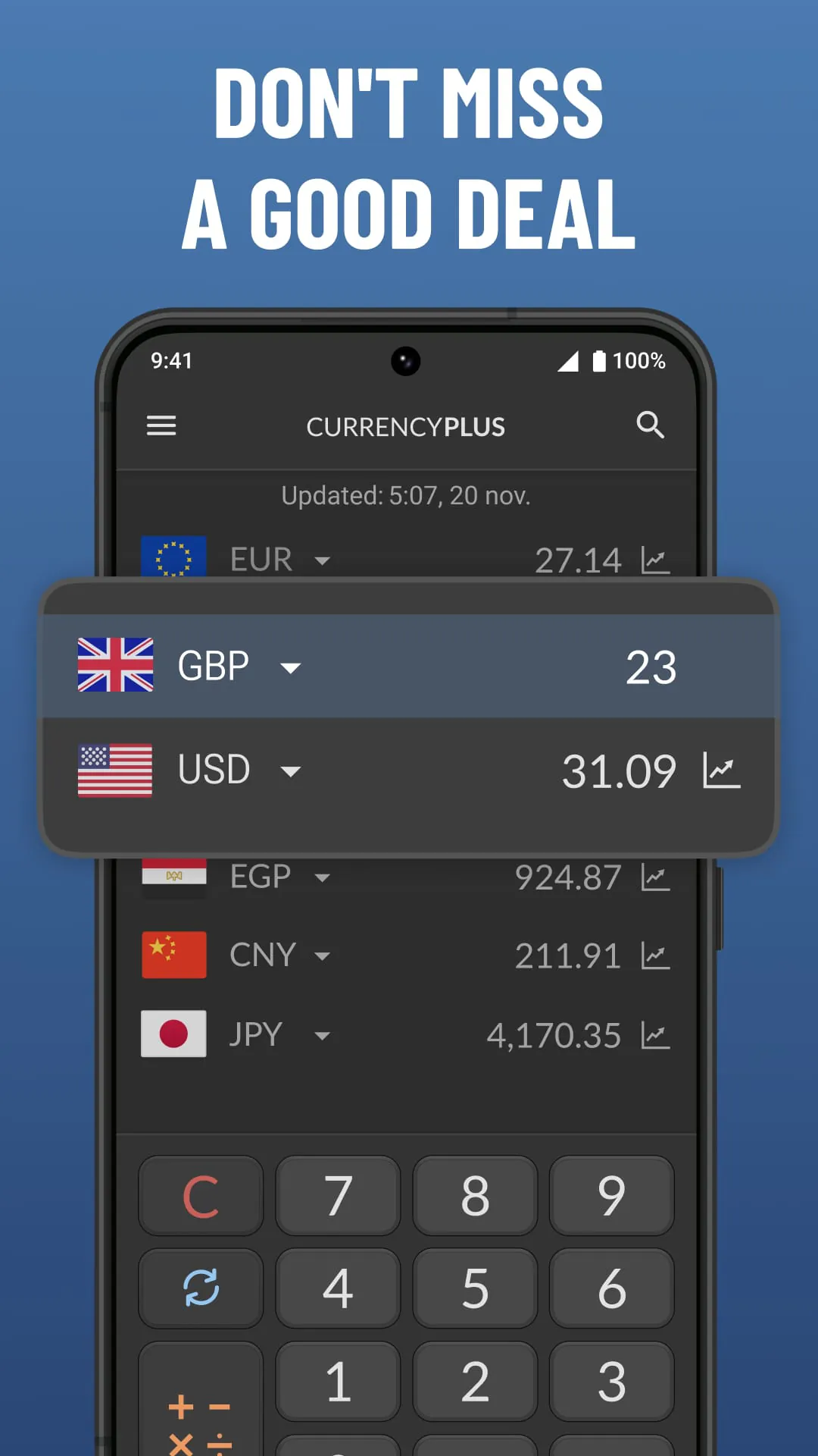 Currency Converter Plus