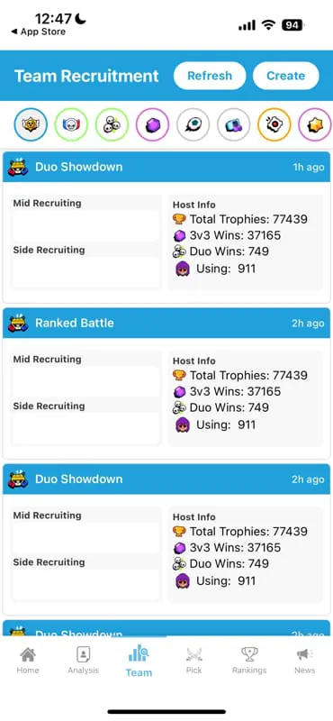 Brawl Status