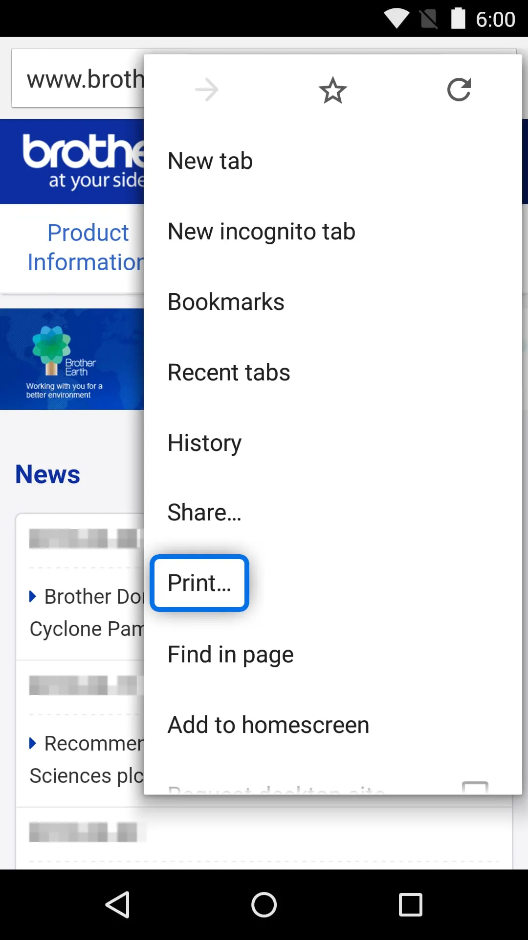 Brother Print Service Plugin