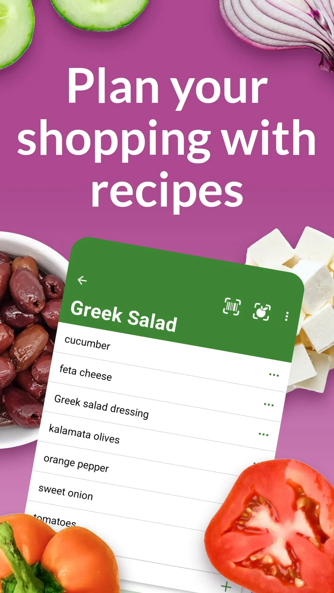 Our Groceries Shopping List