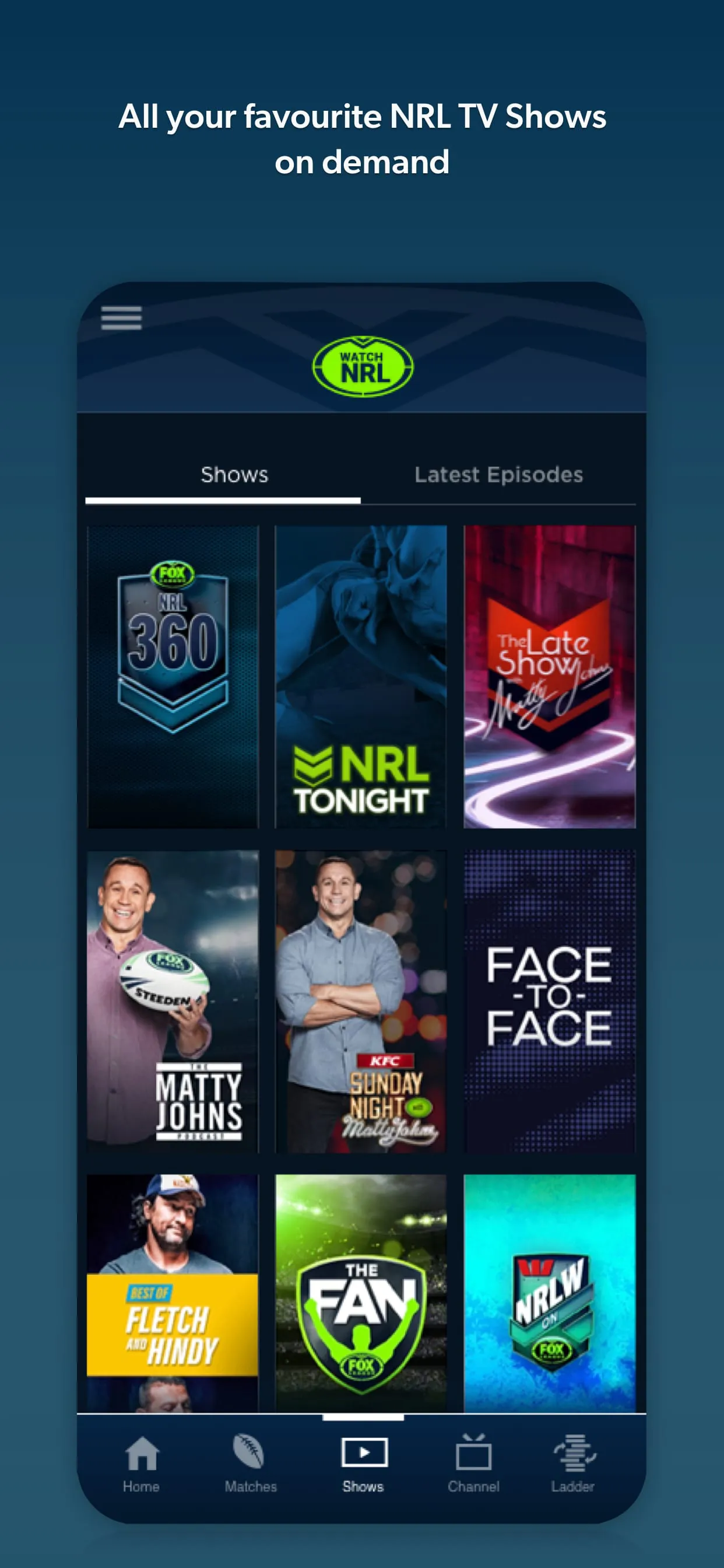Watch NRL