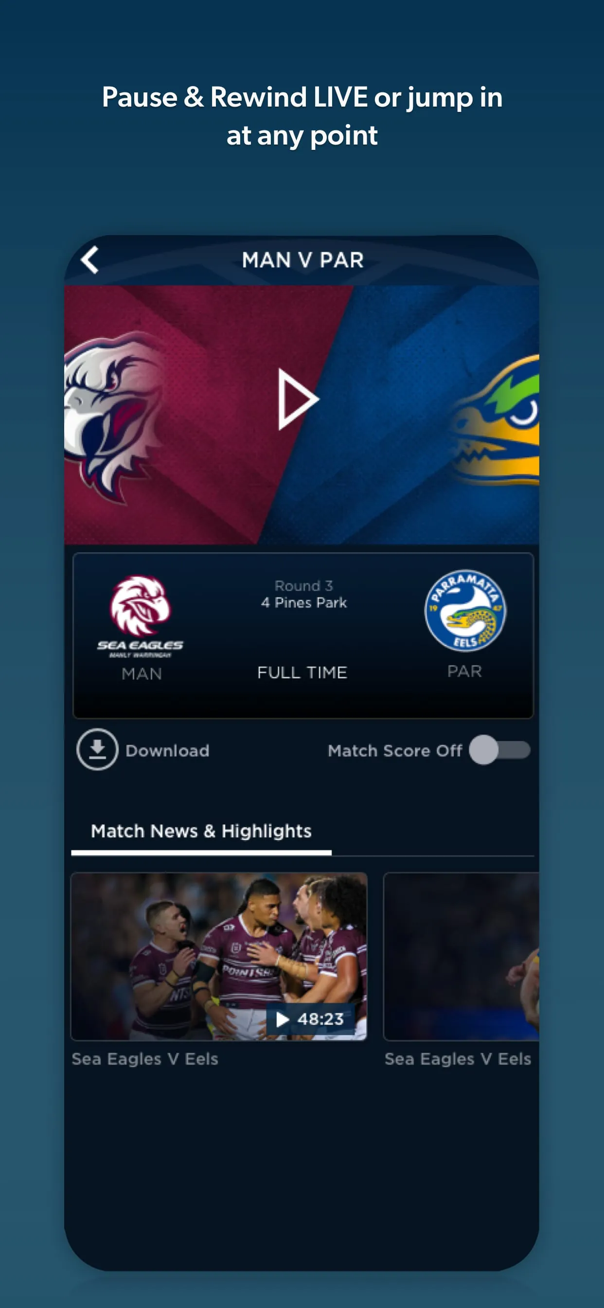Watch NRL