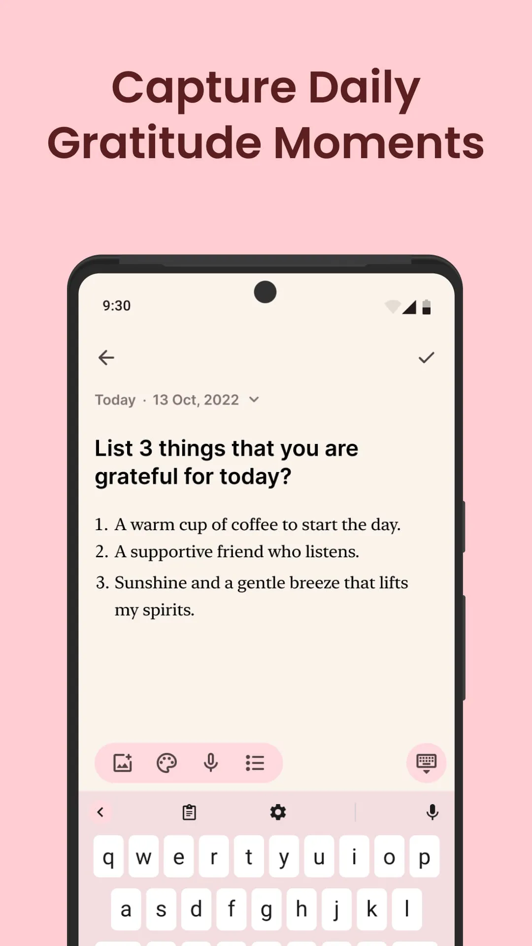 Gratitude