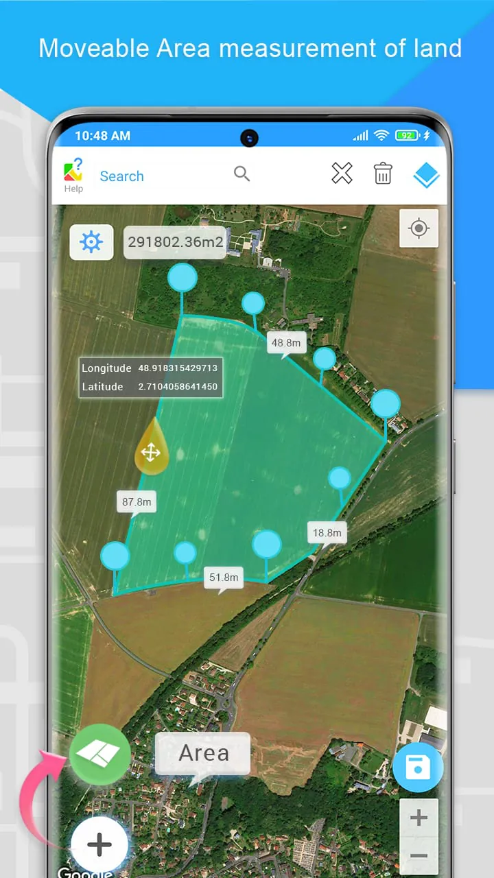Gps Area Measurement