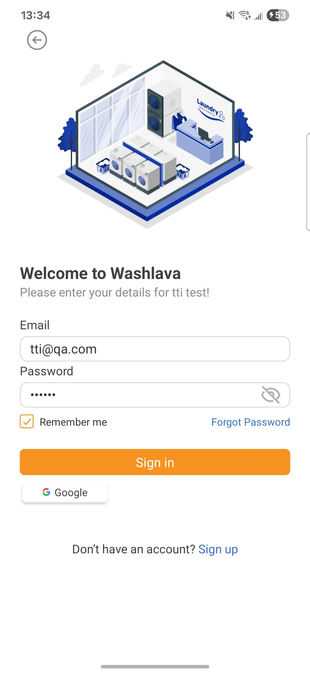 Washlava Laundry