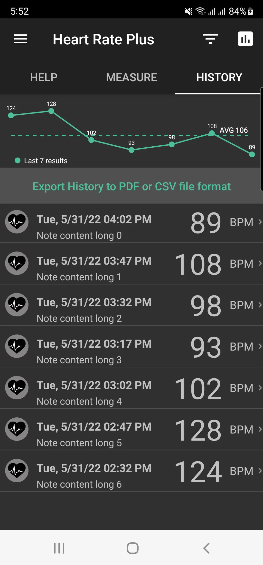Heart Rate Plus