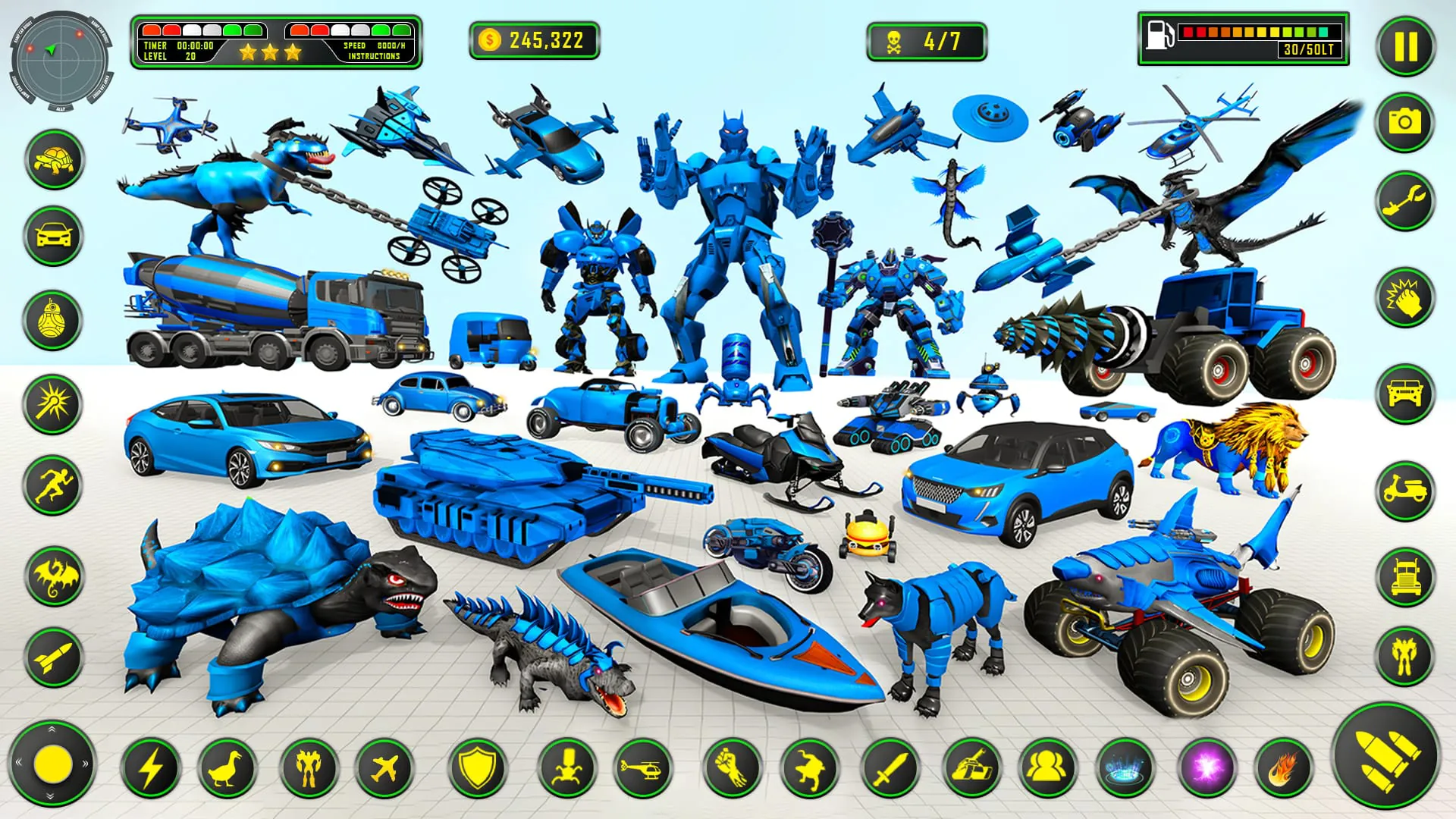 Turtle Robot Car Game 3d