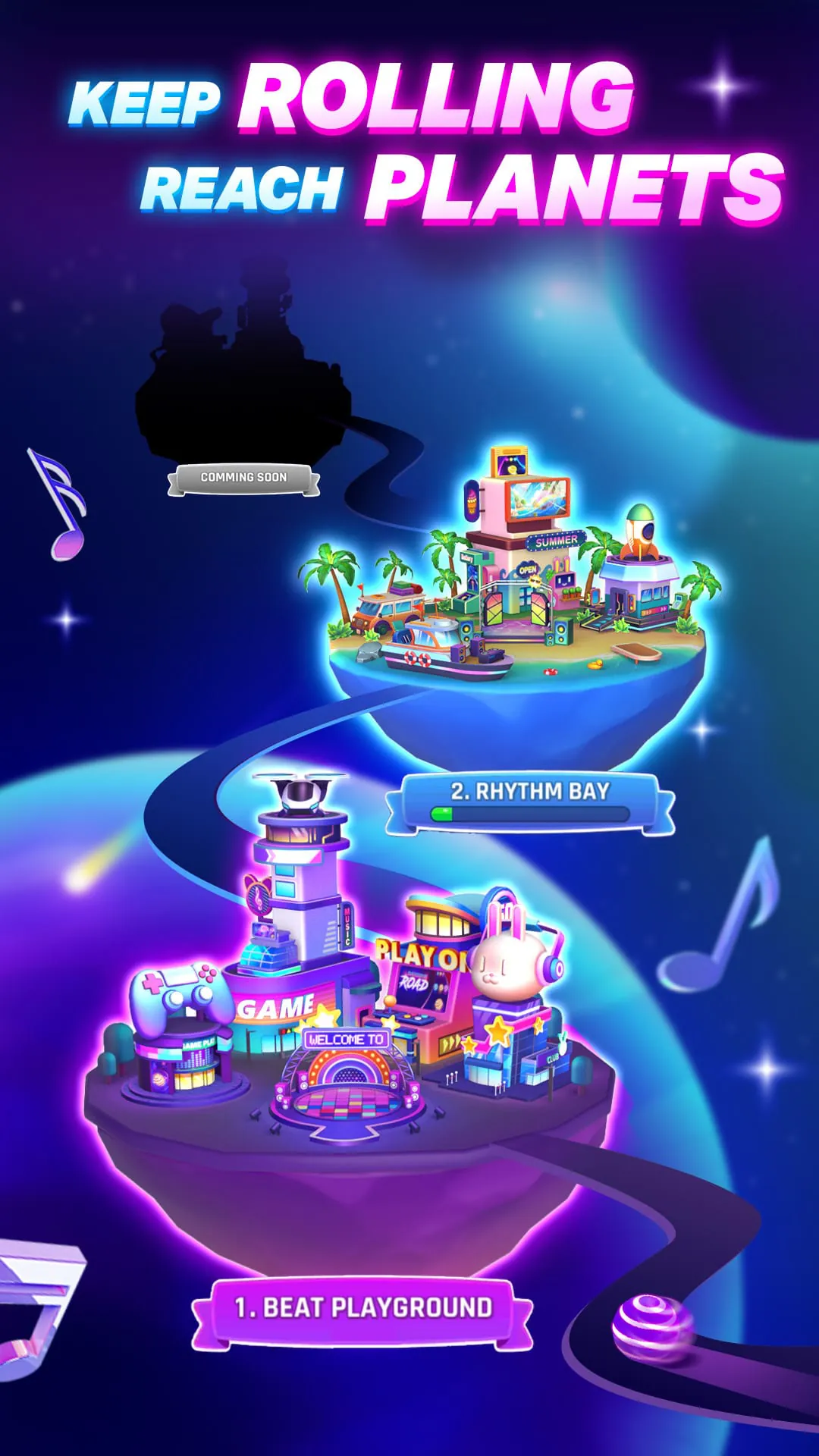 Dancing Road Color Balls Match