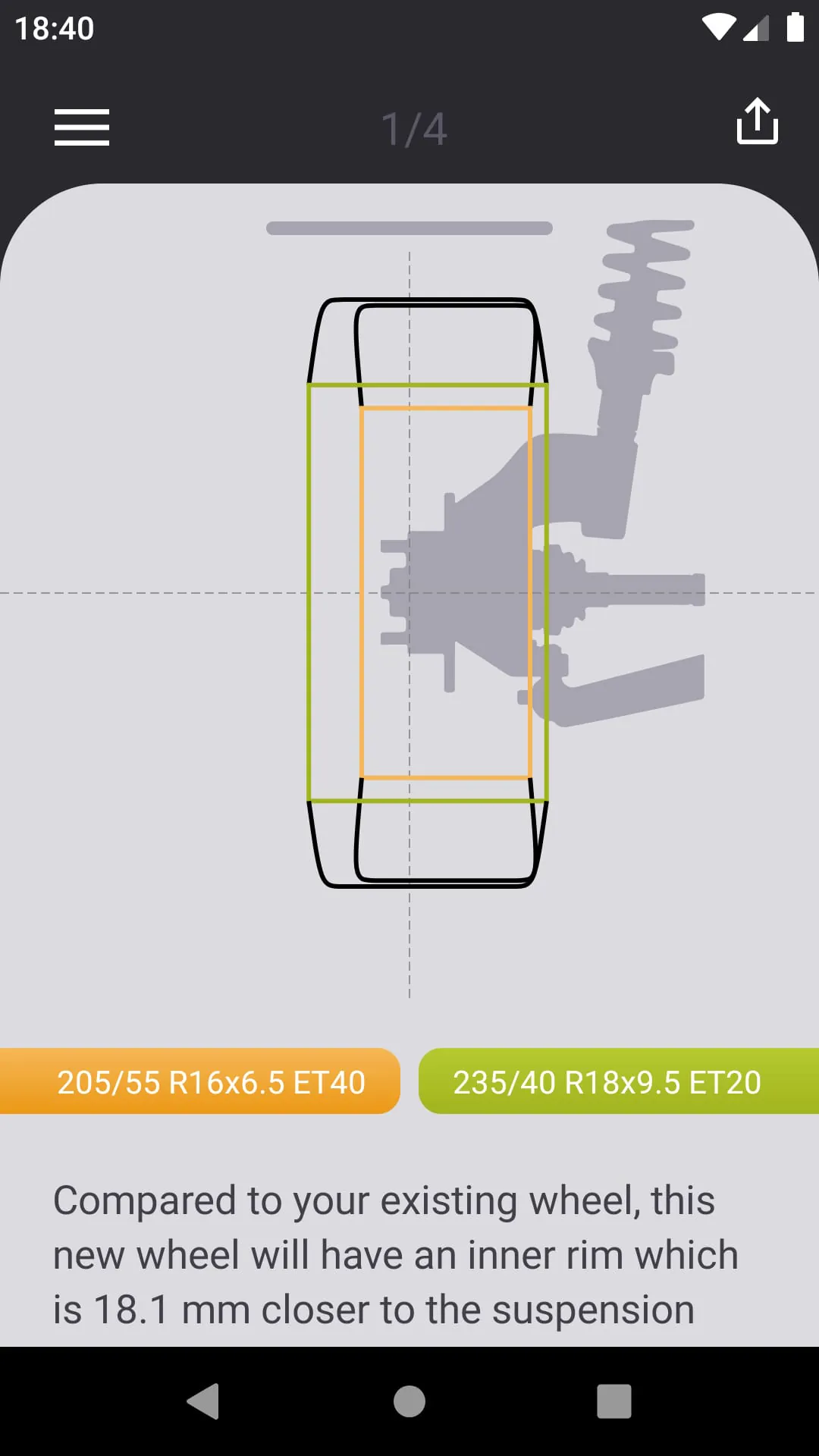 Tire Size Calculator