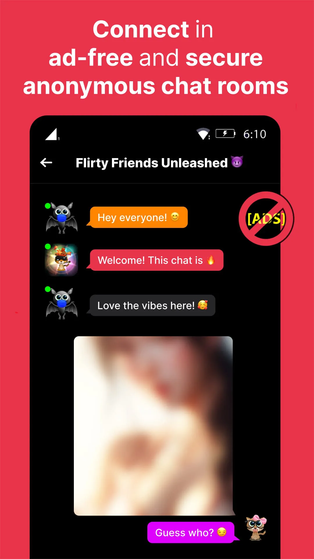 Anonymous Chat Rooms
