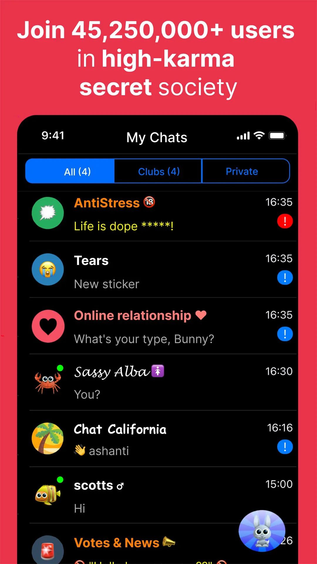 Anonymous Chat Rooms