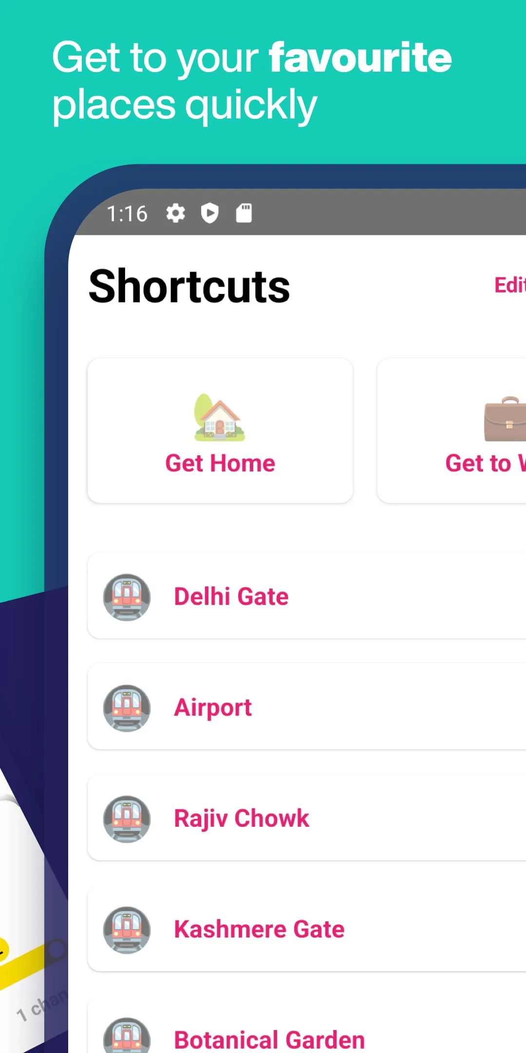 Delhi Subway Map & Routing
