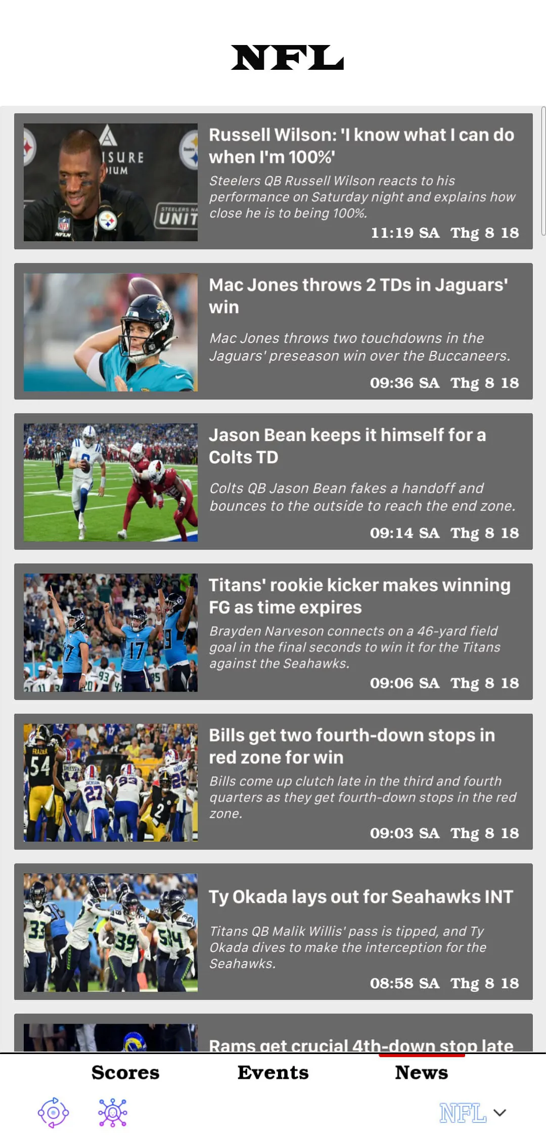 Live Sports