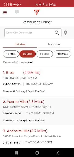 BJ’s Restaurants