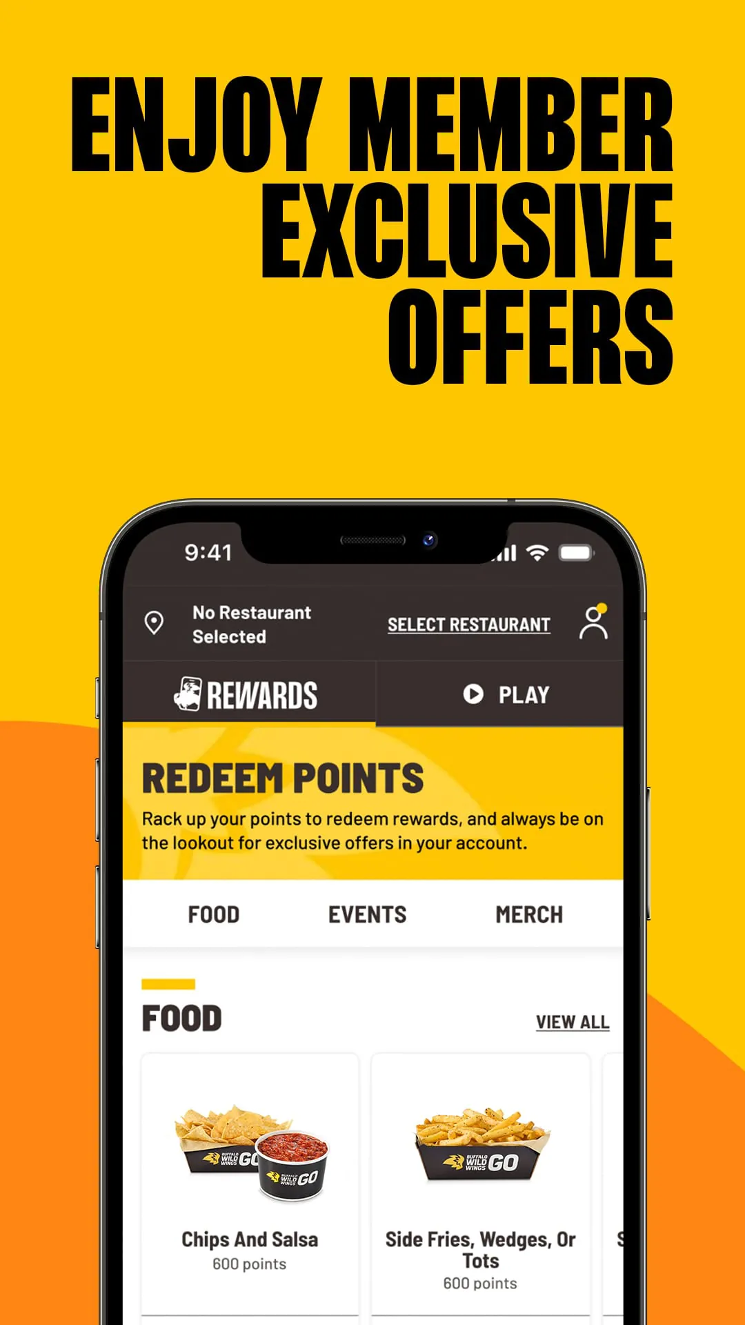 Buffalo Wild Wings Ordering