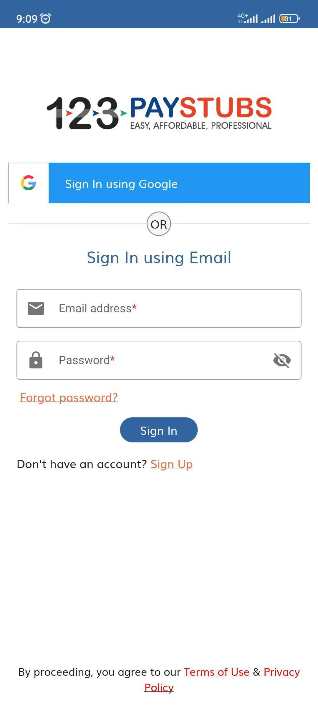 Paystub Generator