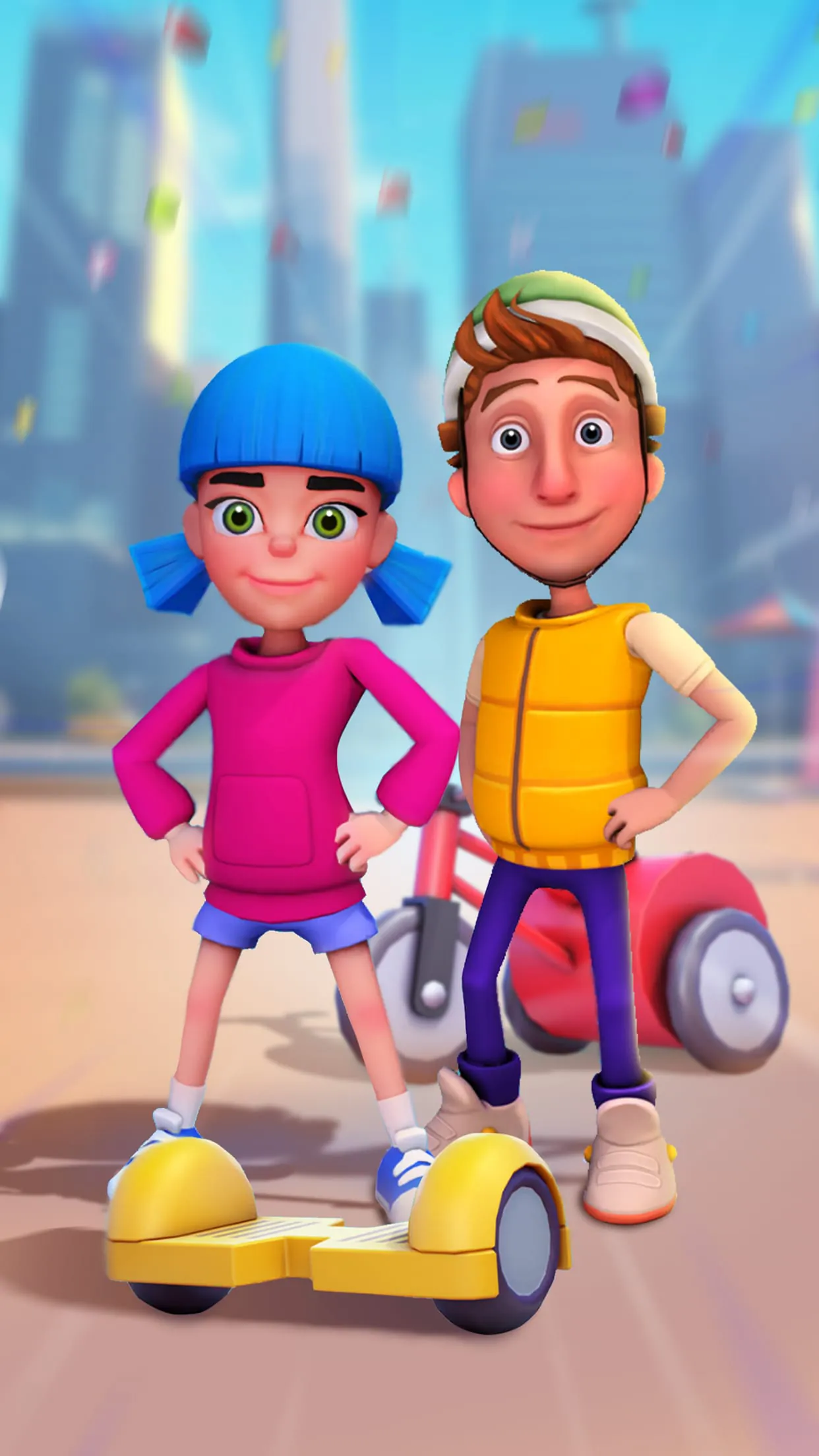 Paper Boy Race