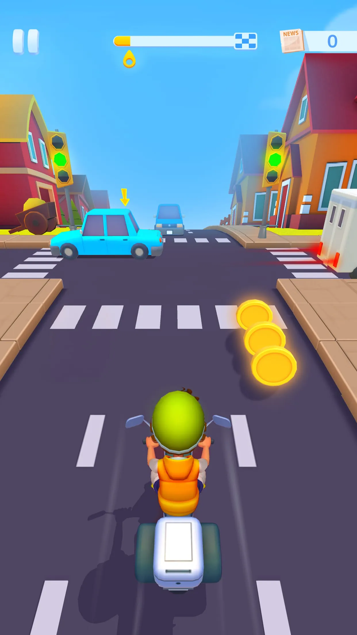 Paper Boy Race