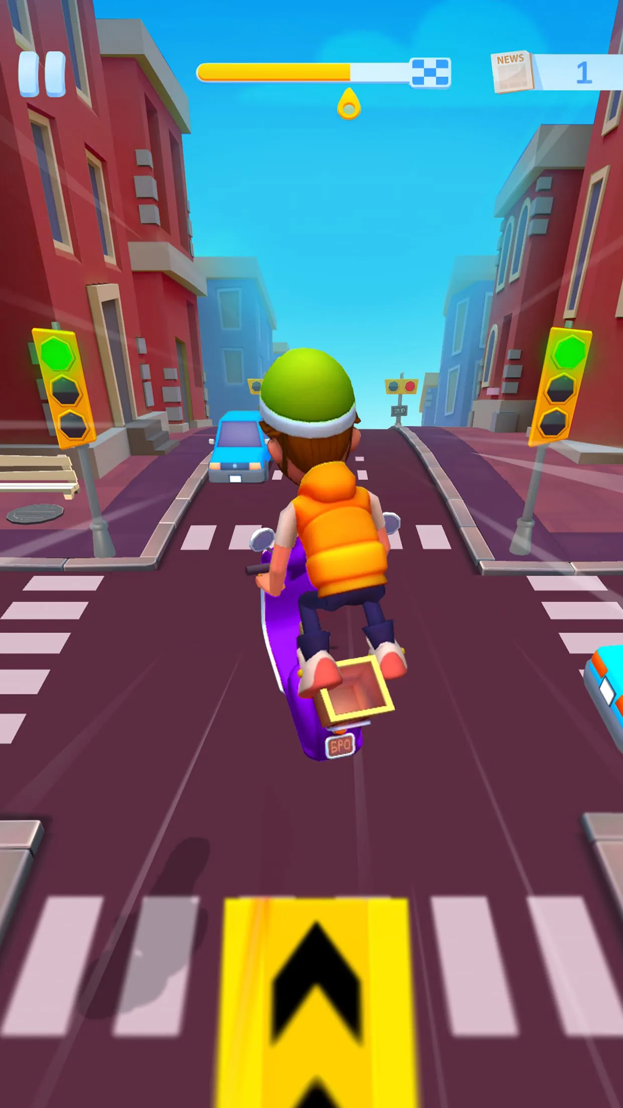 Paper Boy Race