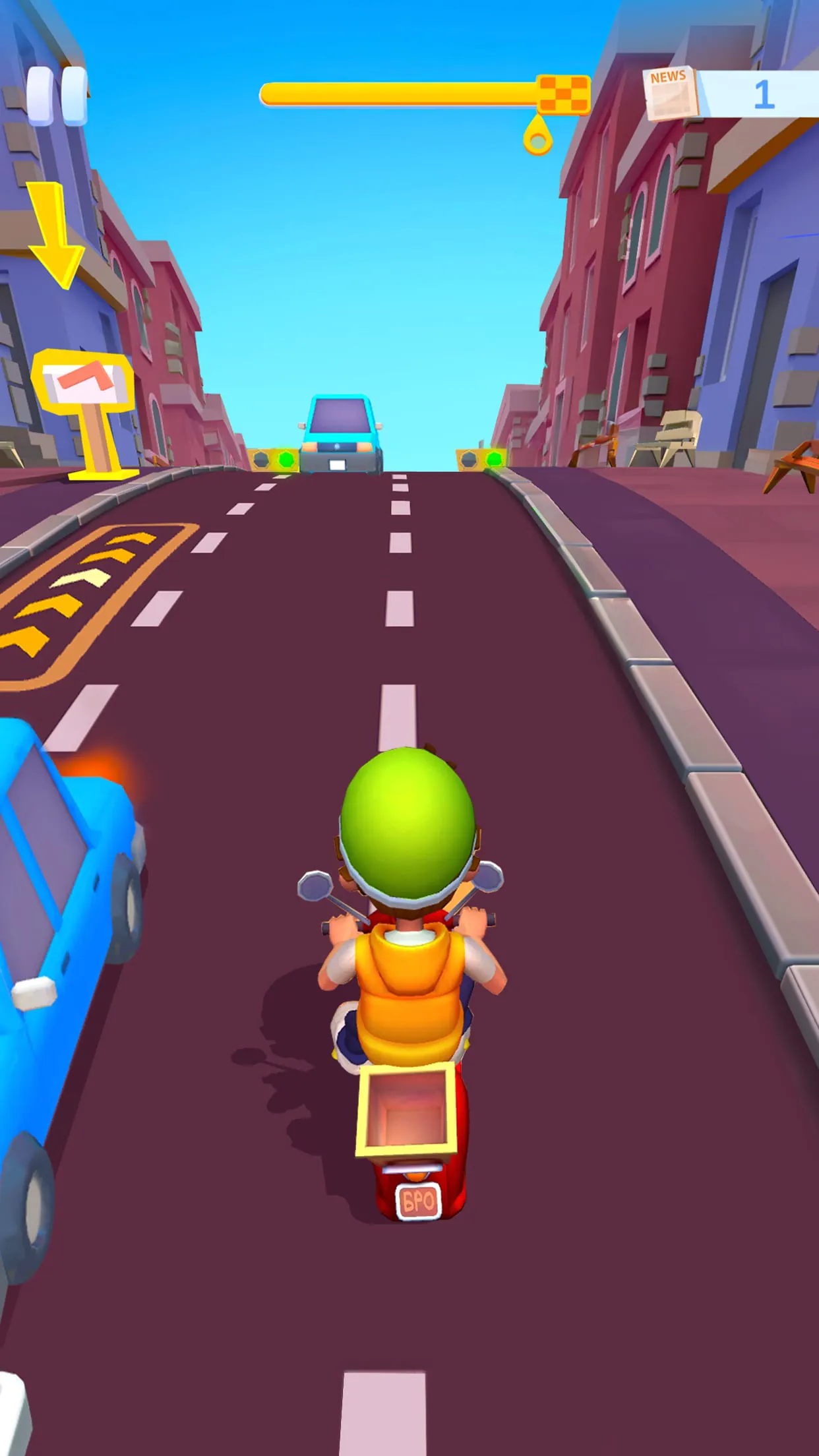 Paper Boy Race