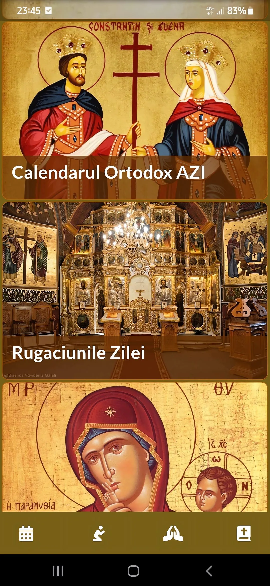 Calendar Crestin Ortodox 2026