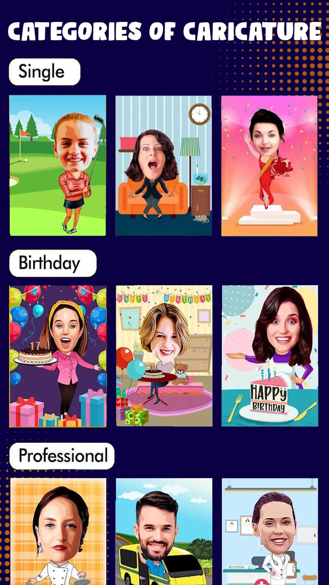 Cartoon Caricature Photo Maker