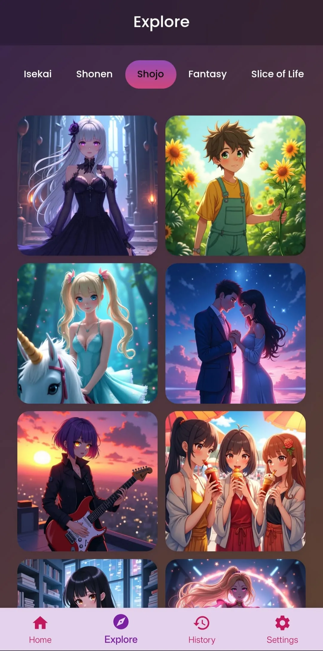 Anime Art Generator