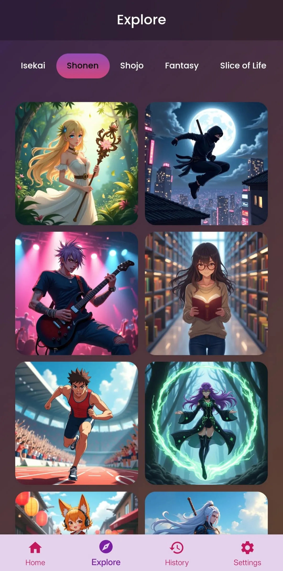 Anime Art Generator
