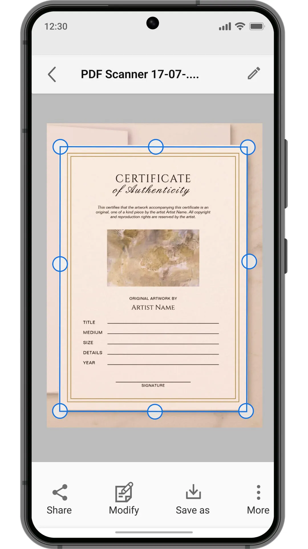 PDF Scanner App