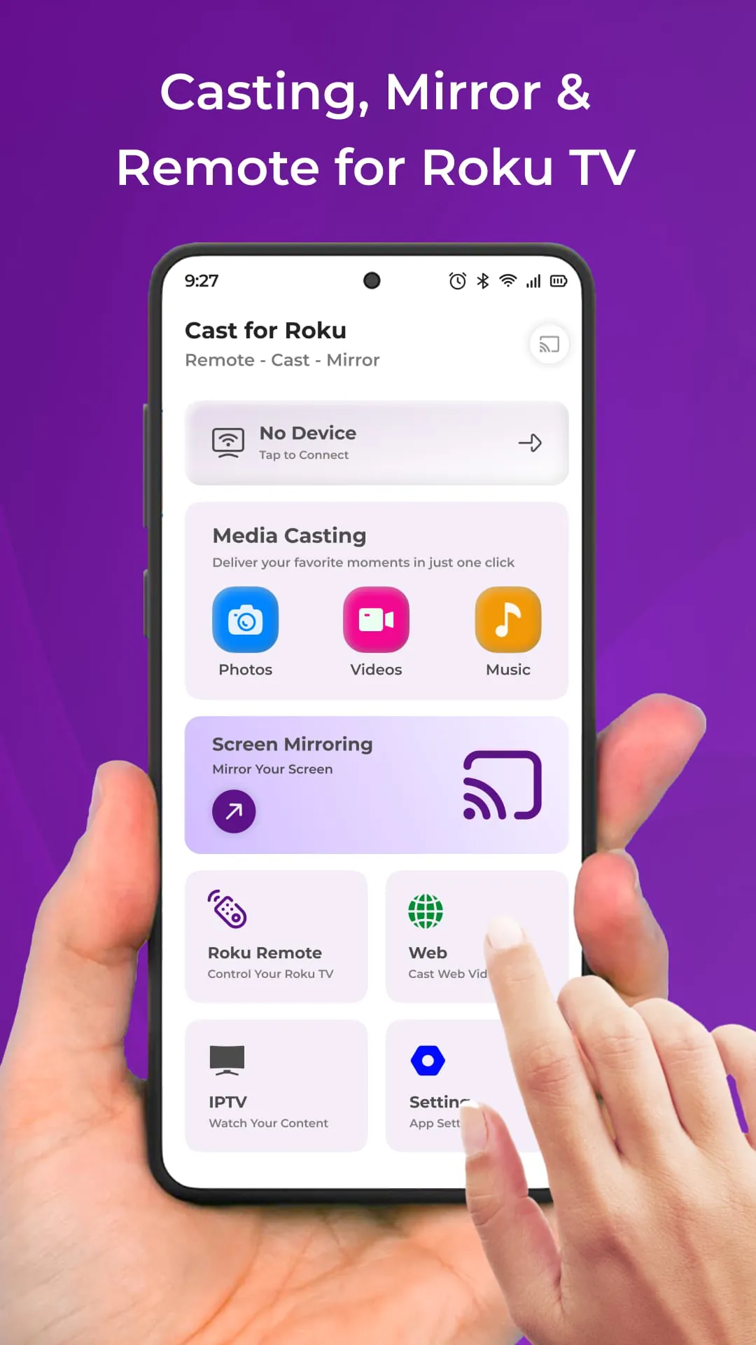 Cast for Roku | Screen Mirror