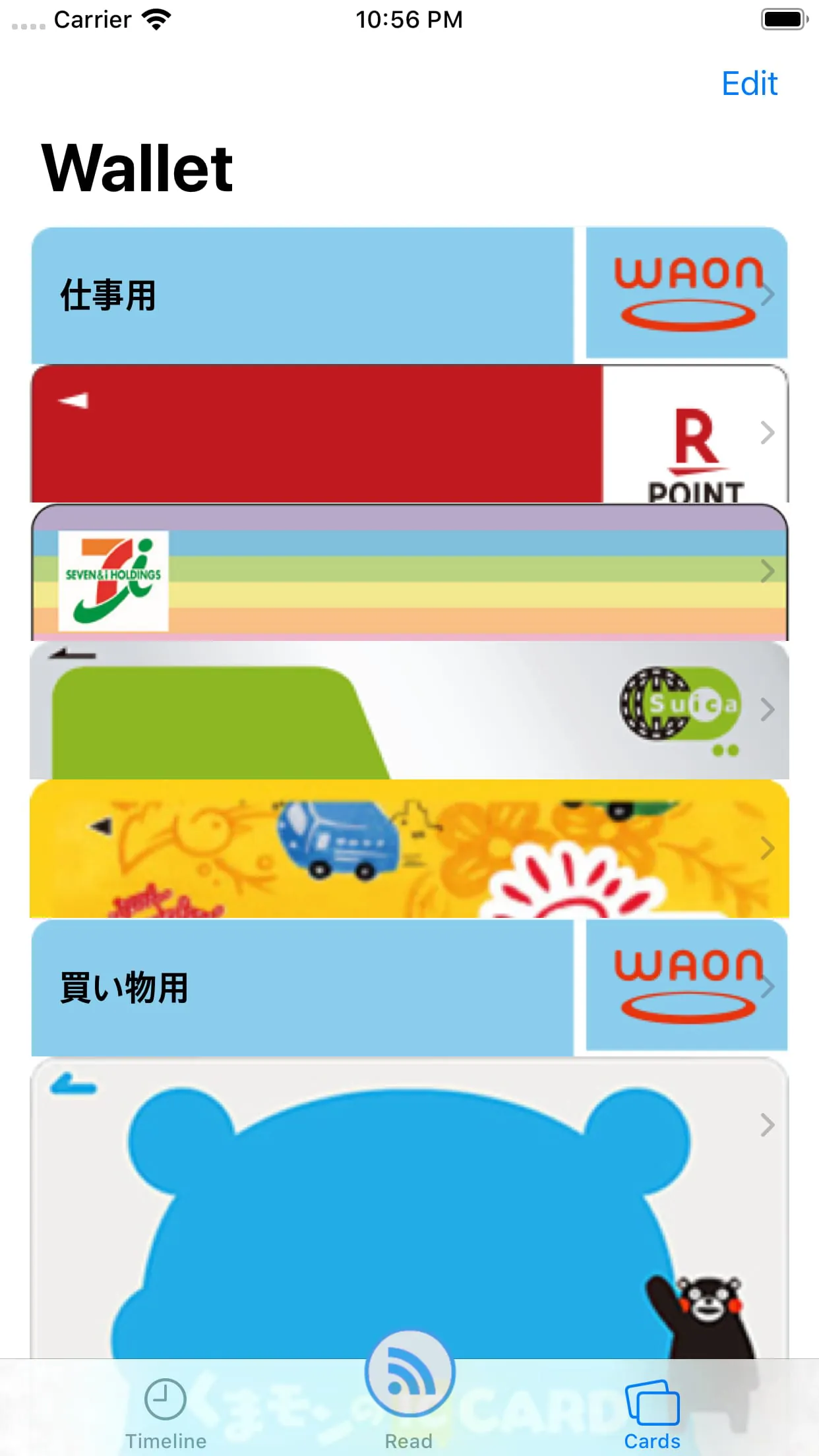 Japan train card balance check