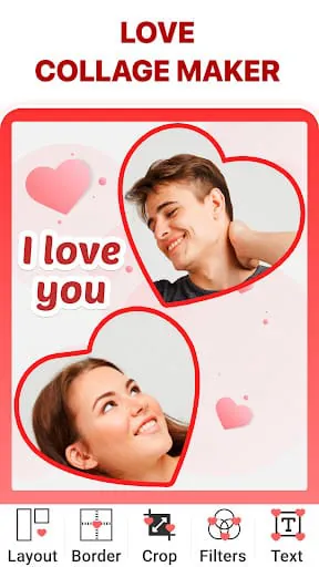 Love Collage & Picture Frames