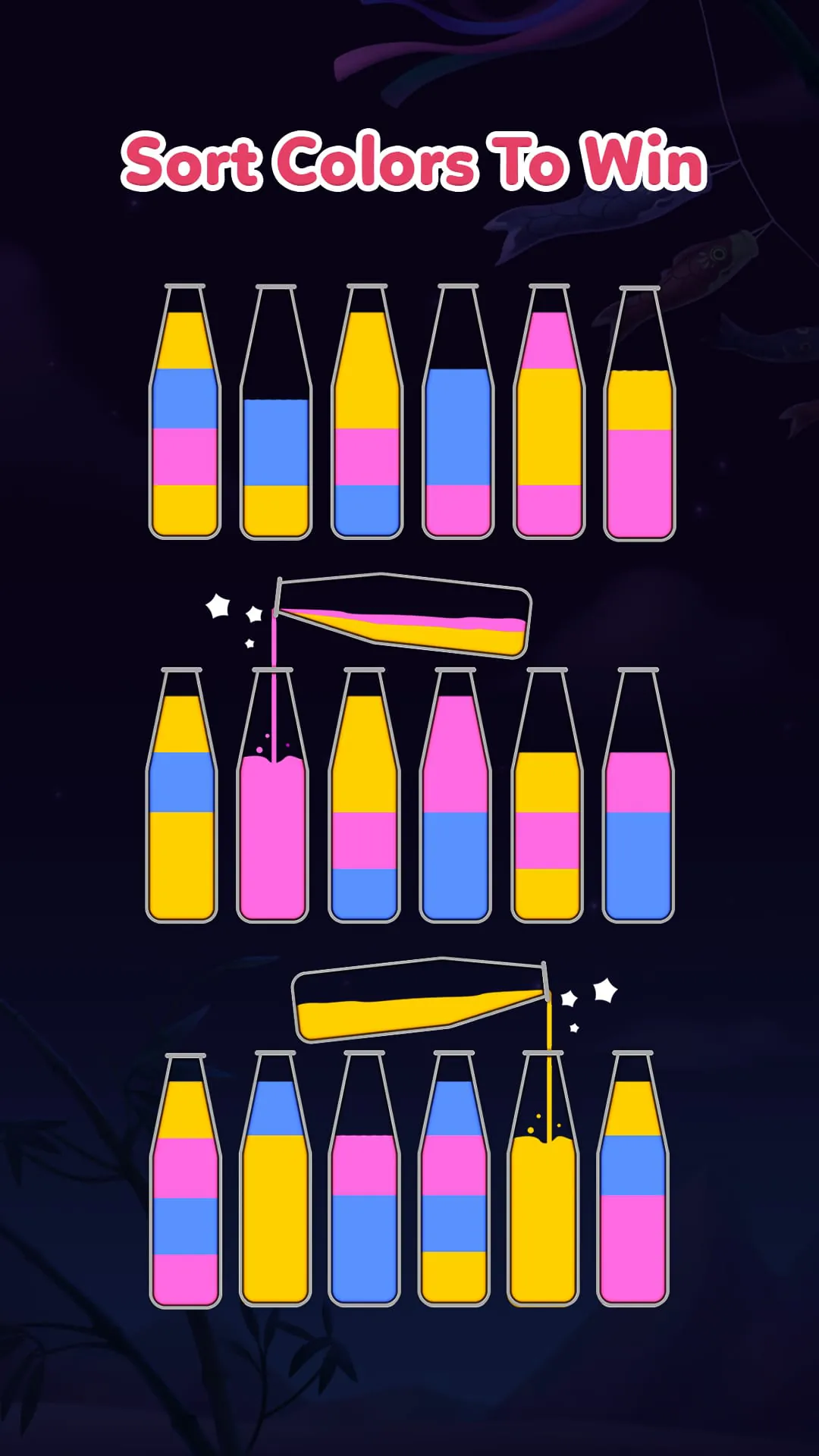 Sort Water Puzzle