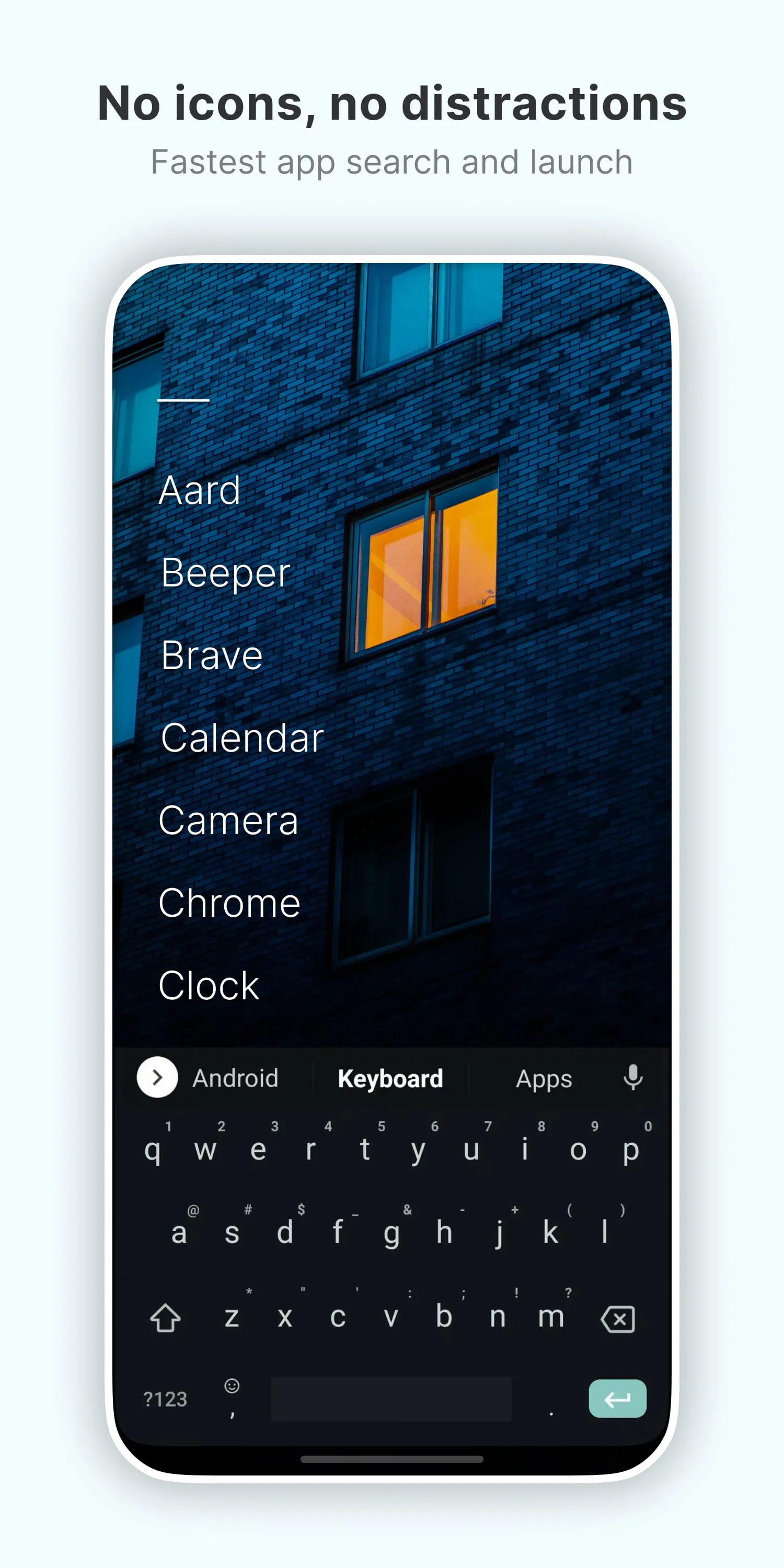 Olauncher. Minimal AF Launcher