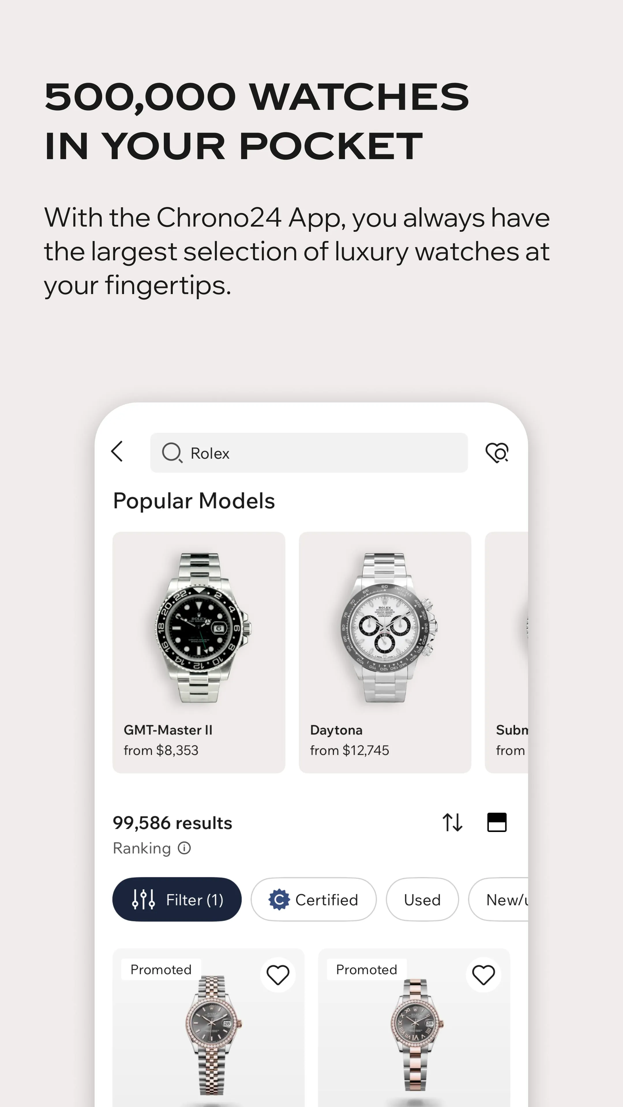 Chrono24 | Luxury Watch Market