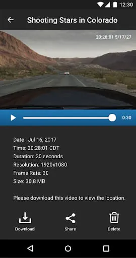 Dash Cam by Rand McNally