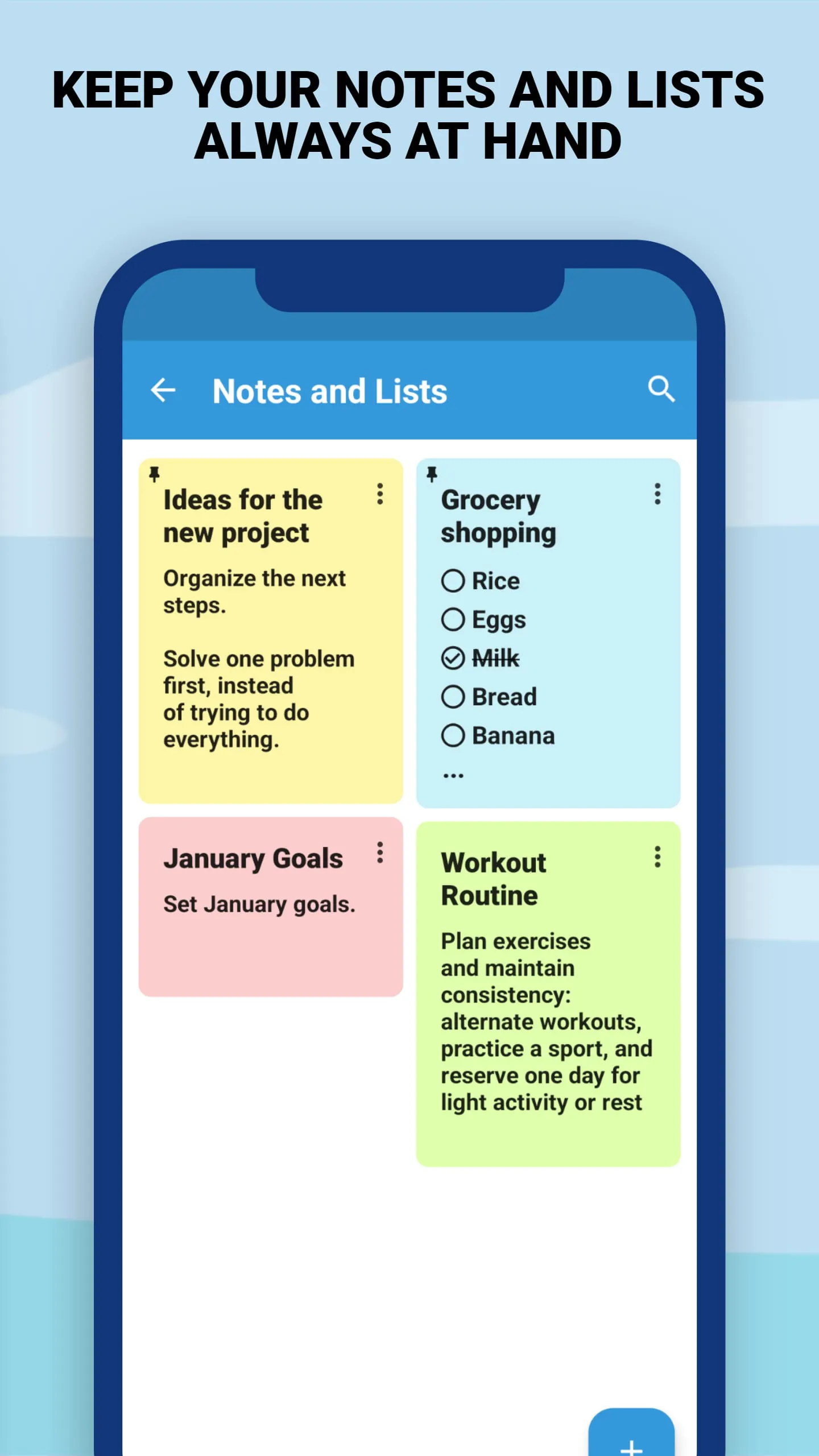 Task Agenda