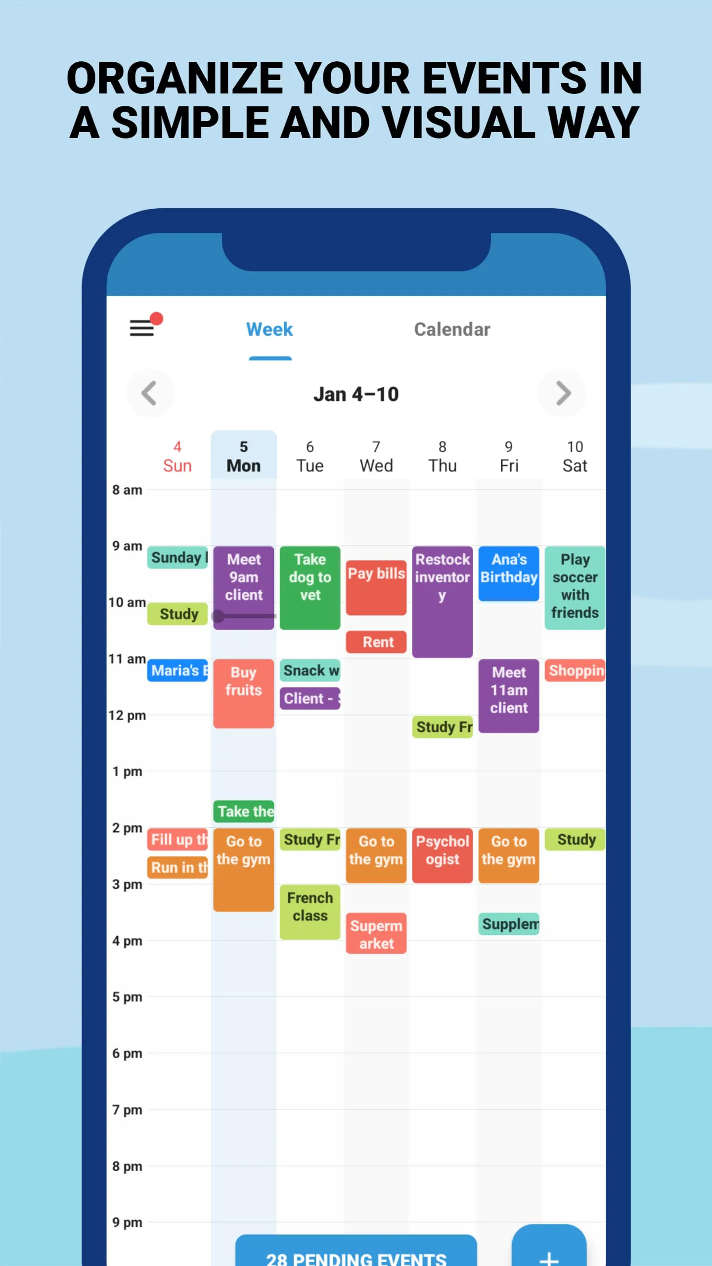 Task Agenda