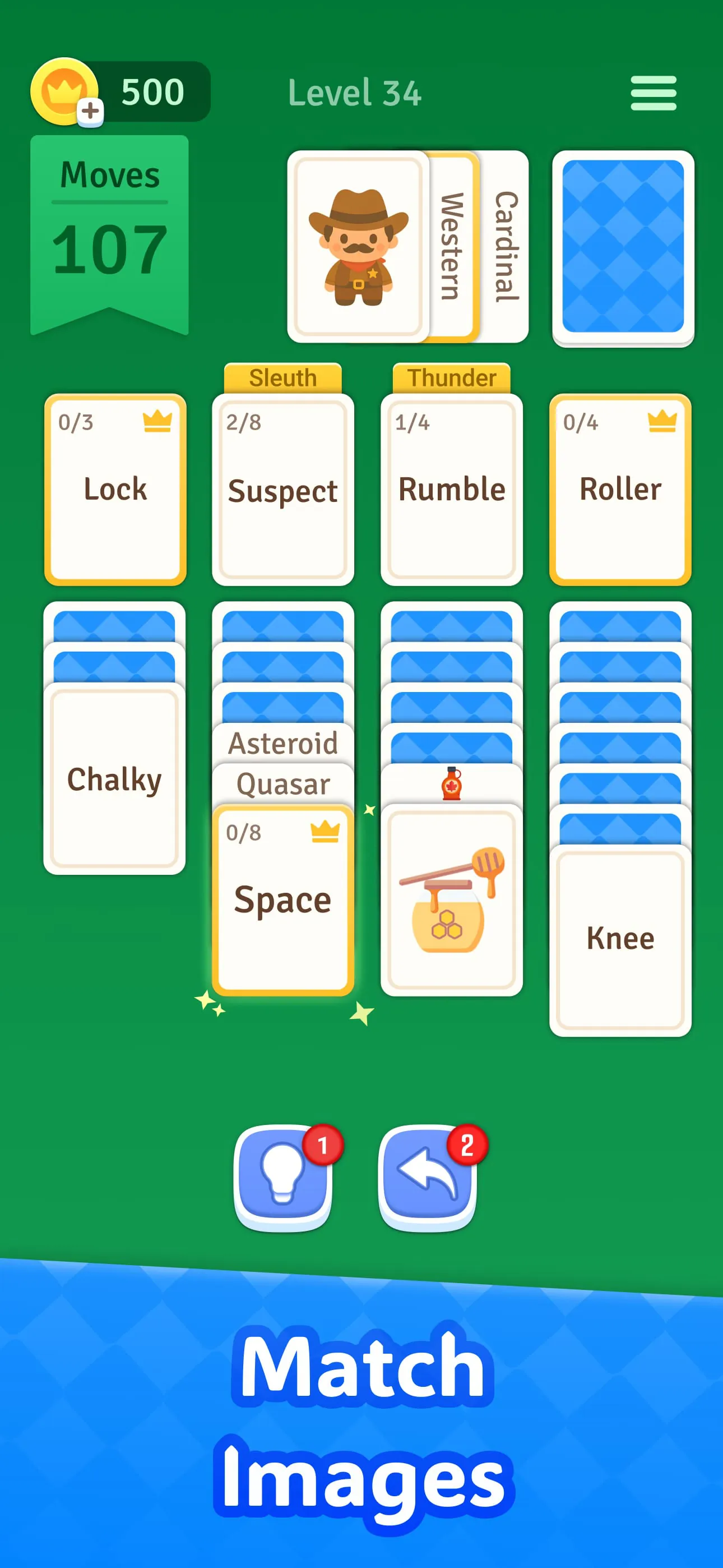 Solitaire Associations Journey