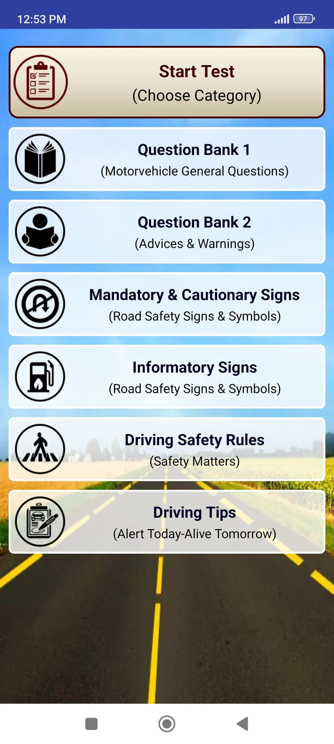 Driving Licence Practice Tests