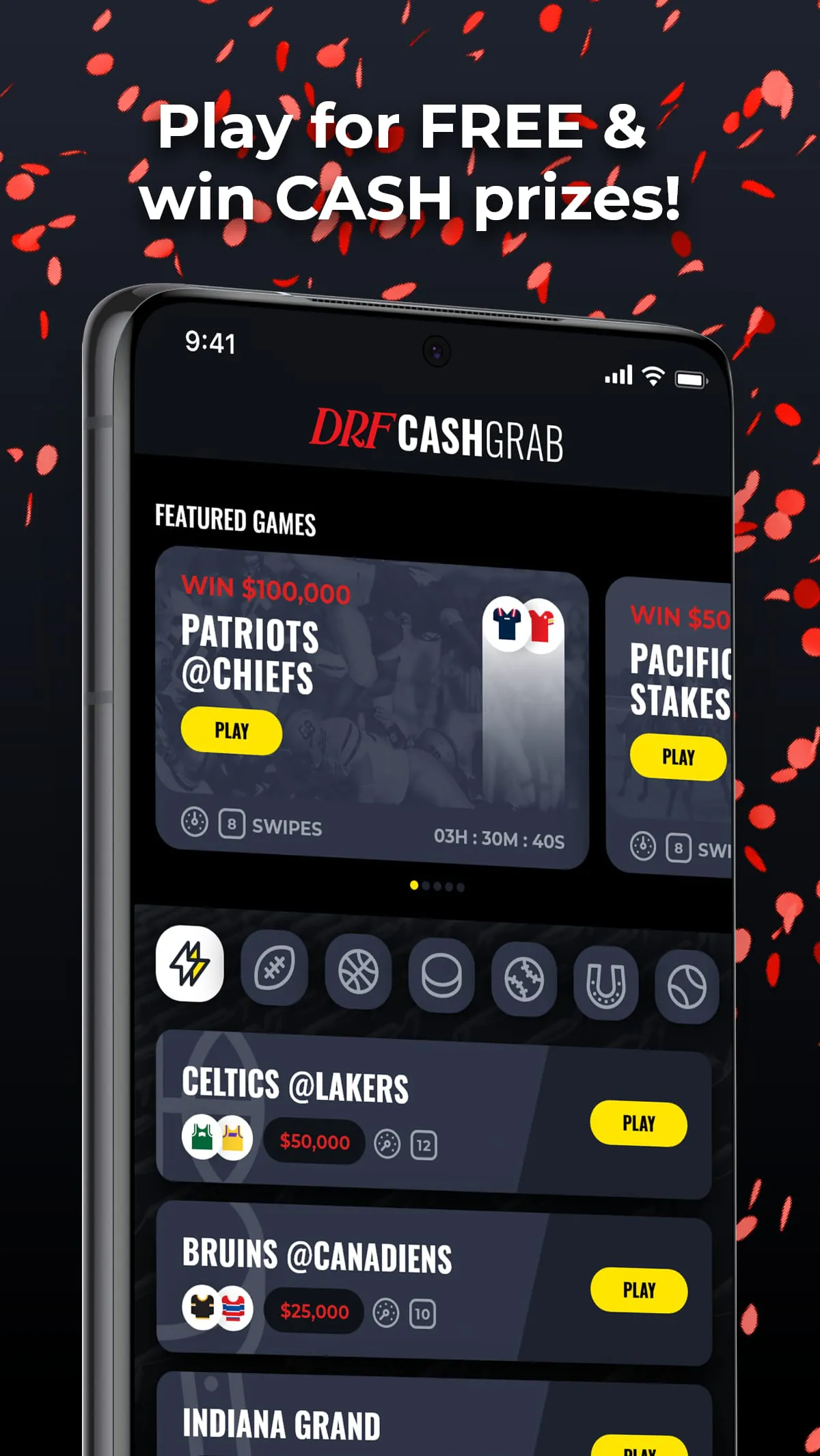 DRF Cash Grab